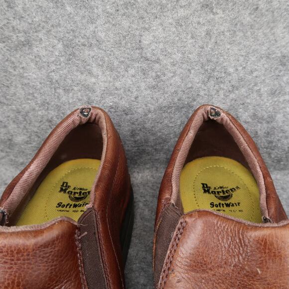 Dr Martens Shoes Mens 12 Slip On Grizzly Leather Boyle Loafer Plain Toe Casual main image 12